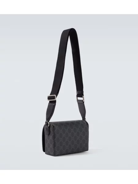 Geantă crossbody Gucci din piele negru