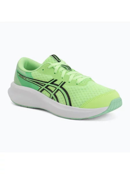 Gyerek futócipő ASICS Patriot 14 GS Illuminate Green/Black. Méret: 37 EU fekete