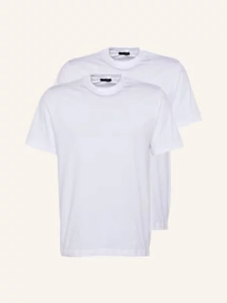 Schiesser T-Shirt Esssentials 2 Szt. weiss biała