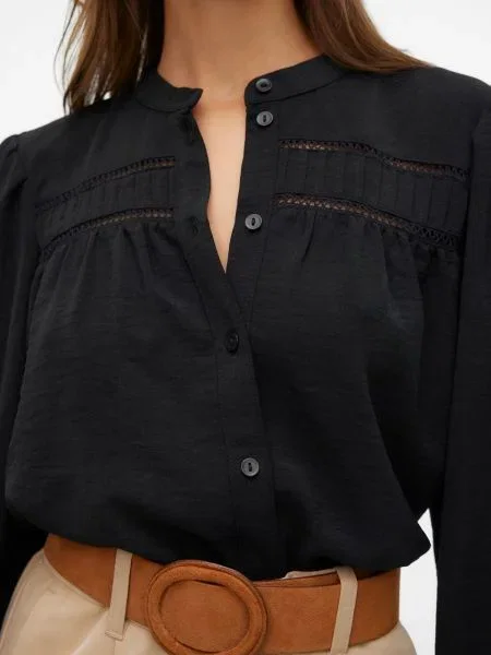 VERO MODA Bluză VMEmma' negru