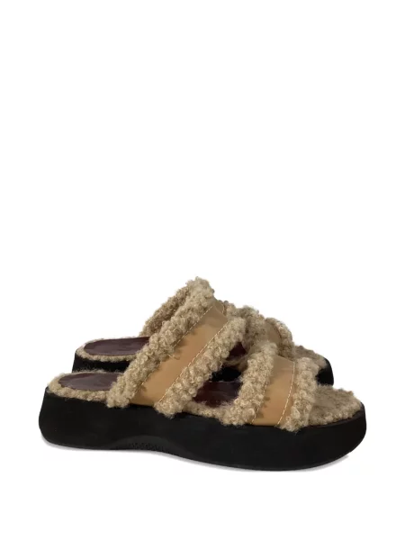 Sandale Staud din piele maro