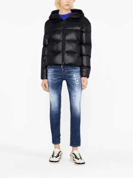 Kurtka puchowa Dsquared2 czarna