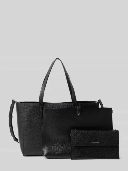 Marc O'Polo torebka skórzana czarny