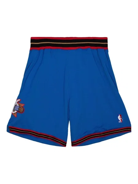 Pantaloni scurți Mitchell & Ness albastru