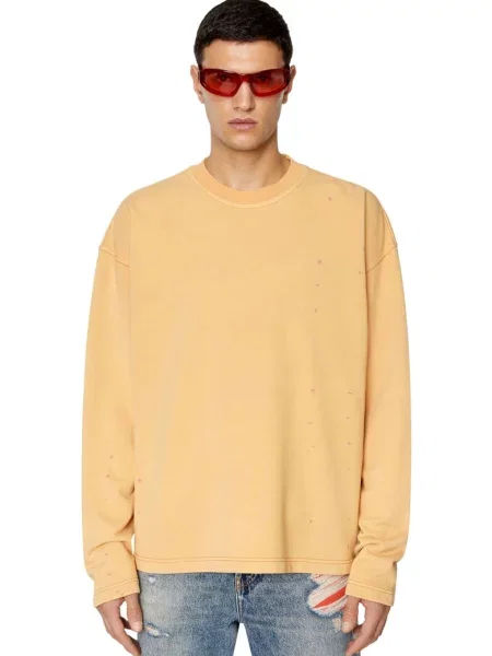 Bluza Diesel wiązana pomarańczowa