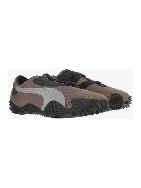 Sneakersy Puma skórzane brązowe