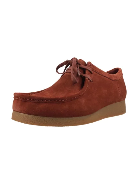 Botki Clarks czerwone