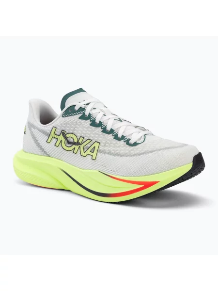 Кросівки для бігу HOKA Mach 7 frost/neon yuzu