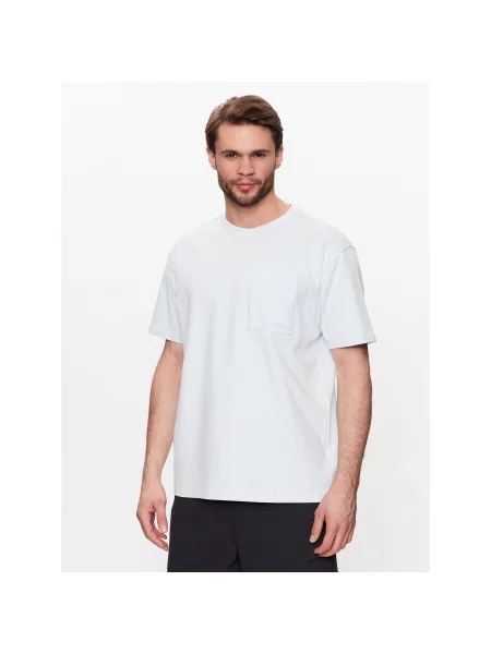 New Balance T-Shirt Relaxed Fit μπλε
