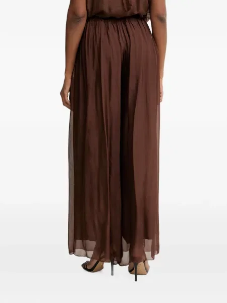 Pantaloni palazzo Haveone maro