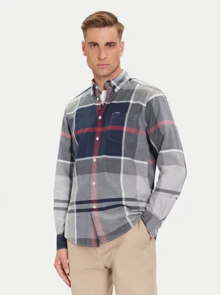 Barbour Koszula Dunoon szary
