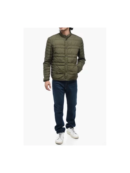Kurtka puchowa Woolrich pikowana zielona