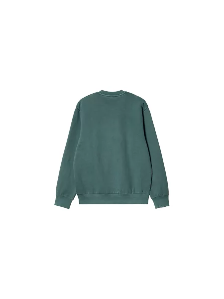 Carhartt WIP Bayou Sweatshirt Botanic Mężczyźni Bluzy i bluzy z kapturem Carhartt WIP Size: M zielony