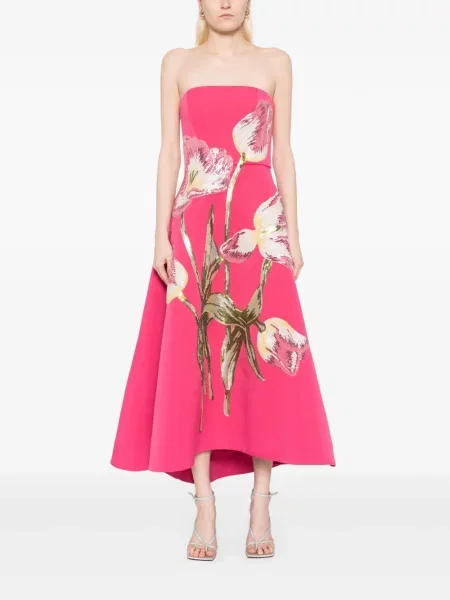 Rochie Amsale cu paiete roz