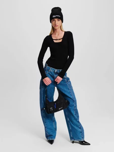 Свитер Karl Lagerfeld Jeans черный
