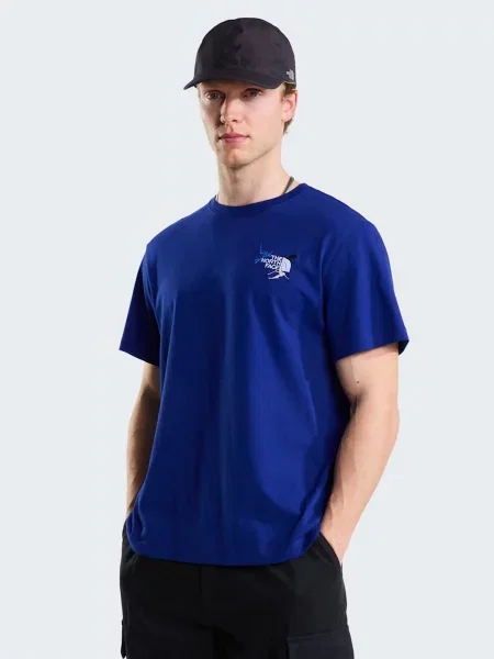 Футболка The North Face синяя