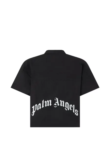 Koszula dziecięca Palm Angels czarna