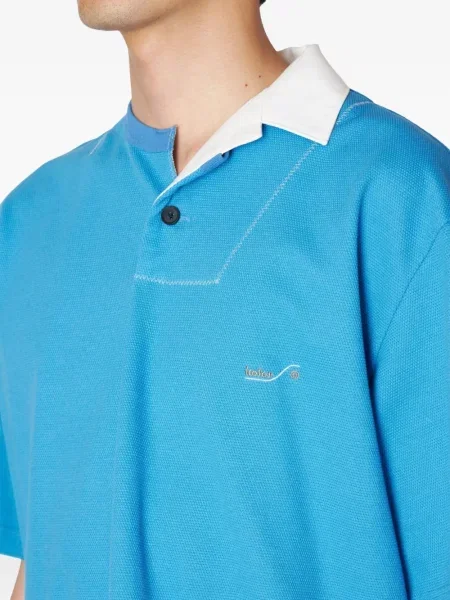 Polo Kolor albastru