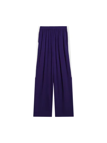 Spodnie Alaïa fioletowe