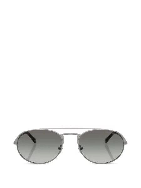 Ochelari de soare aviator Emporio Armani gri