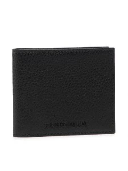 Majhna denarnica Emporio Armani črna