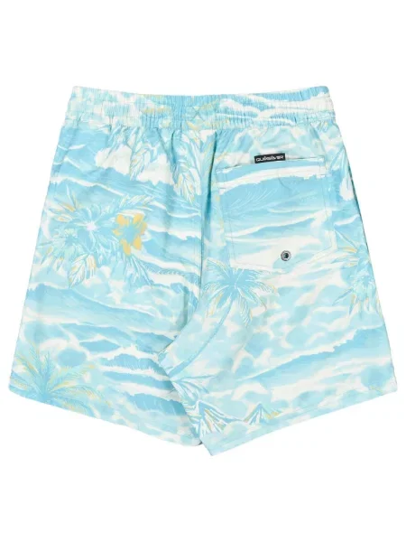 Szorty kąpielowe dla Chłopcy EVERYDAY PRINTED VOLLEY niebieski