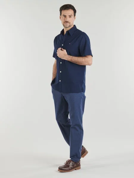 Traper košulja Tommy Jeans plava