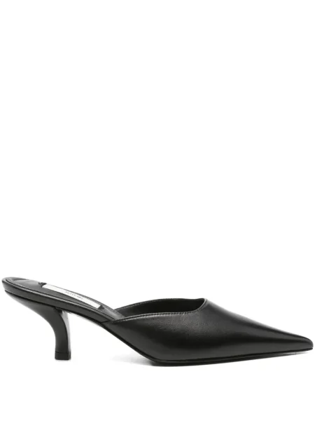 Papuci tip mules Toteme negru