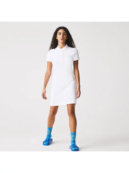 Sukienka Lacoste elegancka biała