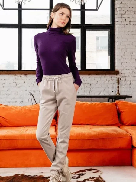 Штани повсякденні Носи своє вовна/віскоза бежевий