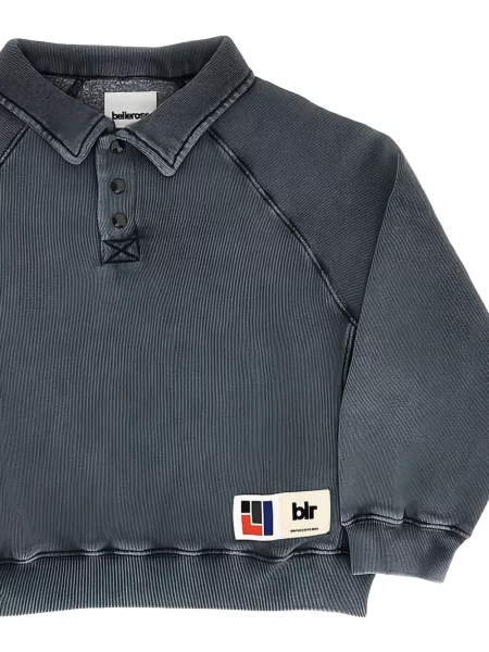 Koszulka polo dziecięca Bellerose szara
