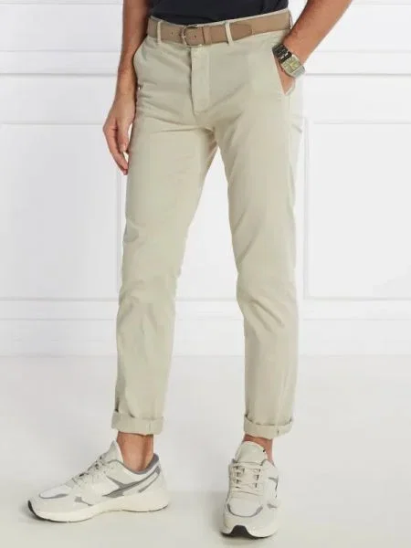 BOSS ORANGE Pantaloni chino bej