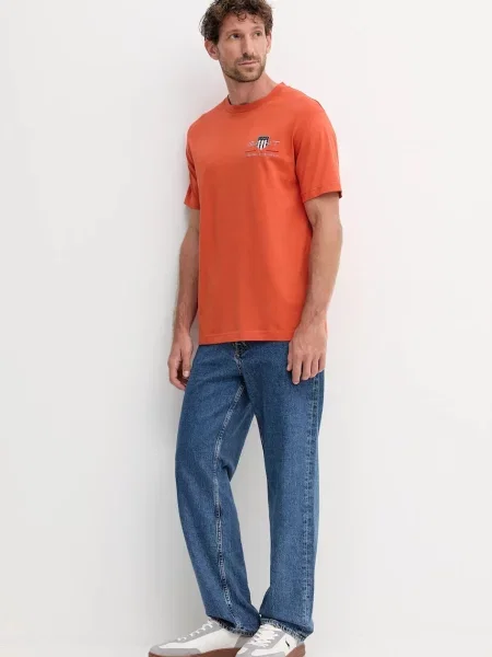 Gant kratka majica oranžna