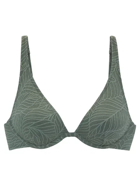 LASCANA Sutien costum de baie jad verde