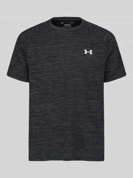 Koszulka treningowa Under Armour Tech Textured black/white czarna