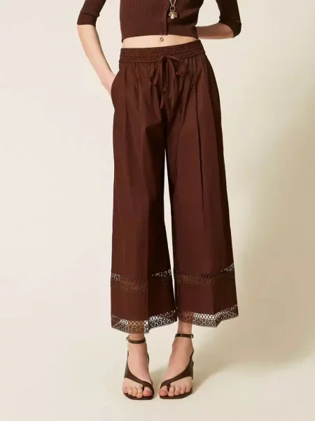 Брюки Twinset коричневые