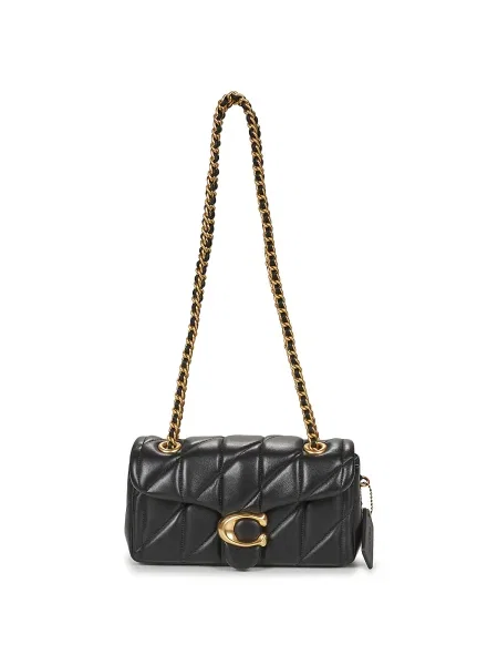 Coach De piele geantă pe umăr TABBY 20 negru