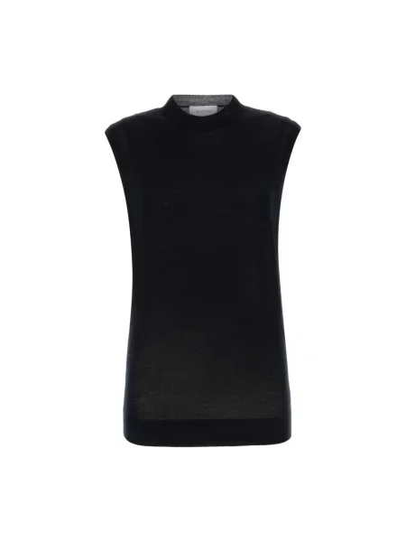 Sweter Sportmax wełniany czarny