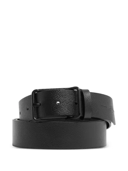Cu centură curea Piquadro din piele negru