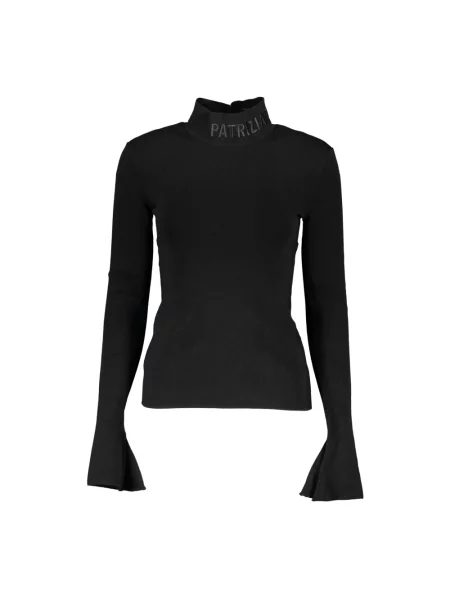 Sweter Patrizia Pepe elegancki czarny