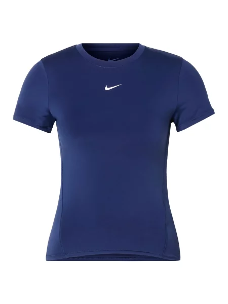 NIKE Tricou funcțional ONE albastru închis alb