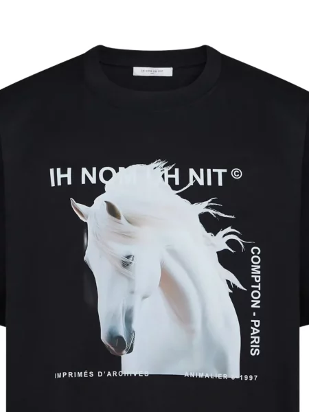 Tricou Ih Nom Uh Nit cu imagine negru