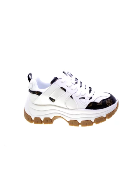 Sneakersy Guess z logo białe
