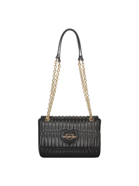 Torebka Love Moschino pikowana czarna