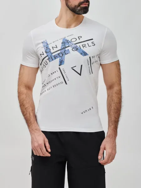 Футболка Guess белая