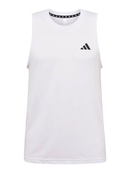 ADIDAS PERFORMANCE Funkcionalna majica Train Essentials Feelready črna bela