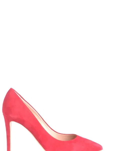 Semišové lodičky Ninalilou červené