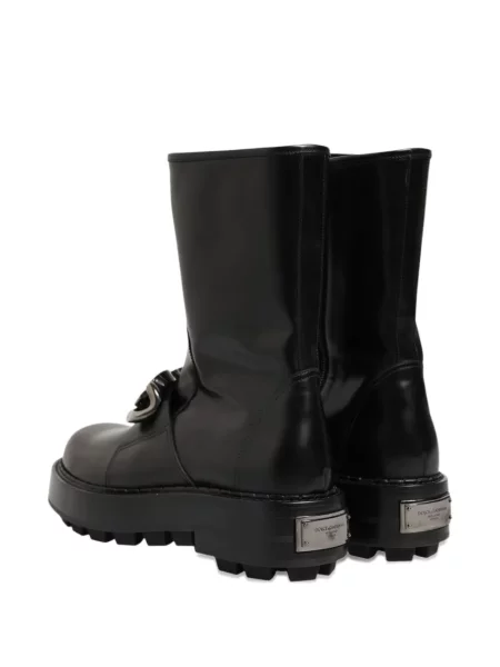 Botine Dolce & Gabbana cu autograf negru