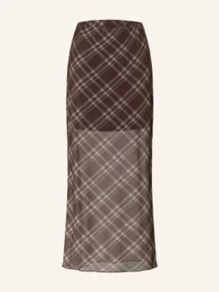Neo Noir Spódnica Z Siateczki Marlise braun