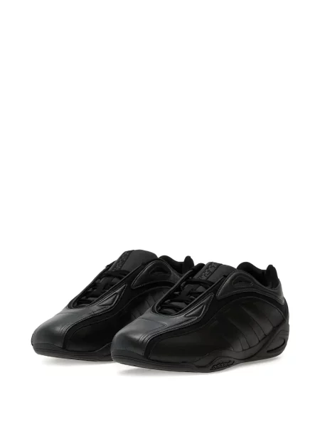 Φλοράλ sneakers Adidas Samba με κορδόνια με δαντέλα μαύρο